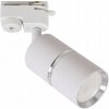 LED Reflektor na lištu, svietidlo na koľajnicový systém GU10, BIELA strieborná SPOT LED Reflektor na lištu, svietidlo na koľajnicový systém GU10, BIELA strieborná SPOT