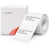 Papierový štítok Niimbot etikety R 50 × 70 mm 110 ks White na B21 Papierový štítok Niimbot etikety R 50 × 70 mm 110 ks White na B21
