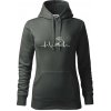 EKG cestná cyklistika - Mikina dámská Cape s kapucí - 2XL ( Tm. bridlica (šedozelená) ) EKG cestná cyklistika - Mikina dámská Cape s kapucí - 2XL ( Tm. bridlica (šedozelená) )
