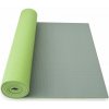 YATE Yoga Mat dvouvrstvá zelená/šedá YATE Yoga Mat dvouvrstvá zelená/šedá