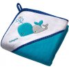 BabyOno osuška velúr s kapucňou 100x100 cm - modrá BabyOno osuška velúr s kapucňou 100x100 cm - modrá