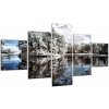Zimná krajina - obrazy (Obraz 125x70cm) Zimná krajina - obrazy (Obraz 125x70cm)