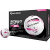 TaylorMade Speed Soft Ink ružové 12 ks