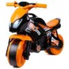 Odrážadlo motorka oranžovo-čierna Odrážadlo motorka oranžovo-čierna