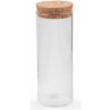 Sklenená fľaštička / dóza s korkom - 4 fľaštičk 2 (47x120 mm) Transparent Sklenená fľaštička / dóza s korkom - 4 fľaštičk 2 (47x120 mm) Transparent