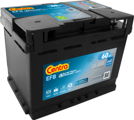 Centra Start Stop EFB 12V 60Ah 640A CL600