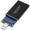 mSATA na USB 3.0 adaptér SSD disku ASM1153E mSATA na USB 3.0 adaptér SSD disku ASM1153E