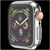 Silikónové puzdro s fóliou pre Apple Watch series 3/2/1 (42 mm) Farba: Strieborná