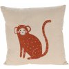 Hatu Detský vankúšik Opica, 40 x 40 cm, polyester Hatu Detský vankúšik Opica, 40 x 40 cm, polyester