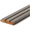 Fasádny obklad Triple ARCTIC 32x140 z materiálu ThermoWood - Dĺžka profilu 4,2 m (0,55 m²) Fasádny obklad Triple ARCTIC 32x140 z materiálu ThermoWood - Dĺžka profilu 4,2 m (0,55 m²)