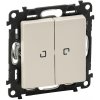 Legrand 752209 VALENA LIFE DVOJITÝ STRIEDAVÝ PREPÍNAČ S ORIENTAČNÝM OSVETLENÍM BÉŽOVÝ + predĺžená záruka na 3 roky Legrand 752209 VALENA LIFE DVOJITÝ STRIEDAVÝ PREPÍNAČ S ORIENTAČNÝM OSVETLENÍM BÉŽOVÝ + predĺžená záruka na 3 roky