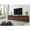 Bighome - WOODLAND TV stolík 220x50 cm, tmavohnedá, akácia Bighome - WOODLAND TV stolík 220x50 cm, tmavohnedá, akácia