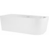 Oltens Delva rohová vaňa 150x75 cm obdĺžnikové biela 11007000 Oltens Delva rohová vaňa 150x75 cm obdĺžnikové biela 11007000