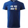 Je mi 50 pivo - Tričko extra veľké (5-8XL) - 5XL ( Kráľovská modrá ) Je mi 50 pivo - Tričko extra veľké (5-8XL) - 5XL ( Kráľovská modrá )