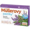 Müllerovy pastilky se šalvějí bez cukru 12 ks Müllerovy pastilky se šalvějí bez cukru 12 ks