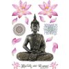 3D samolepka na stenu Buddha 45x65 cm 3D samolepka na stenu Buddha 45x65 cm