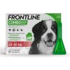 FRONTLINE COMBO SPOT-ON PRE PSY XL roztok na kožu proti kliešťom, blchám a švolám, v pipete, psy 40-60 kg, 3x4,02 ml FRONTLINE COMBO SPOT-ON PRE PSY XL roztok na kožu proti kliešťom, blchám a švolám, v pipete, psy 40-60 kg, 3x4,02 ml