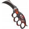 Boxer Karambit so skladacou čepeľou Lebky Red Boxer Karambit so skladacou čepeľou Lebky Red