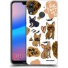 Picasee silikónový prehľadný obal pre Huawei P20 Lite - Frenchies Picasee silikónový prehľadný obal pre Huawei P20 Lite - Frenchies