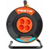 Kabel prodlužovací na bubnu FESTA 50m 4zásuvky 3x1.5mm IP20 MAX 3680W Kabel prodlužovací na bubnu FESTA 50m 4zásuvky 3x1.5mm IP20 MAX 3680W