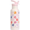 A Little Lovely Company antikorová fľaša na pitie srdce 500 ml A Little Lovely Company antikorová fľaša na pitie srdce 500 ml