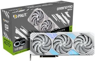 Palit GeForce RTX 4070 Ti GamingPro OC White 12GB GDDR6 NED407TV19K9-1043W