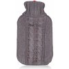 CALME Fľaša zahrievací termofor WRAP 2 l šedá