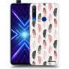 Picasee silikónový čierny obal pre Honor 9X - Pírka 2 Picasee silikónový čierny obal pre Honor 9X - Pírka 2