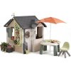 Domček Záhradník s pieskoviskom pod slnečníkom Garden House Life Smoby s odkvapom rozšíriteľný s UV filtrom od 24 mes Domček Záhradník s pieskoviskom pod slnečníkom Garden House Life Smoby s odkvapom rozšíriteľný s UV filtrom od 24 mes