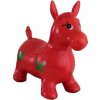 Dětské hopsadlo červený gumový skákací koník, 49x43x28cm Dětské hopsadlo červený gumový skákací koník, 49x43x28cm
