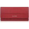Dámska kožená peňaženka červená veľká horizontálna s RFID ochranou Paolo Peruzzi Dámska kožená peňaženka červená veľká horizontálna s RFID ochranou Paolo Peruzzi