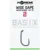 Korda Basix Wide Gape Hooks Barbed veľ.6 10 ks