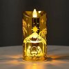 LED sviečka – vložka do svietnika alebo adventného venca 5 × 11 cm, teplá biela, zlatá (Bezpečná a elegantná náhrada klasickej sviečky) LED sviečka – vložka do svietnika alebo adventného venca 5 × 11 cm, teplá biela, zlatá (Bezpečná a elegantná náhrada klasickej sviečky)