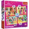 TREFL Disney princezny Pohádkové příběhy 4v1 35,48,54,70 dielov TREFL Disney princezny Pohádkové příběhy 4v1 35,48,54,70 dielov