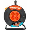 Kabel prodlužovací na bubnu FESTA 25m 4zásuvka 3x1.5mm IP20 MAX 3680W Kabel prodlužovací na bubnu FESTA 25m 4zásuvka 3x1.5mm IP20 MAX 3680W