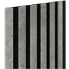 Akustické dekoračné panely SLIM, loft 3D lamely na filcovom podklade, rozmer 270 x 30 cm, IMPOL TRADE Akustické dekoračné panely SLIM, loft 3D lamely na filcovom podklade, rozmer 270 x 30 cm, IMPOL TRADE