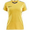 Craft PROGRESS JERSEY CONTRAST W žltá Craft PROGRESS JERSEY CONTRAST W žltá