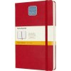 Moleskine Zápisník Expanded tvrdé dosky A5 linajkový červený Moleskine Zápisník Expanded tvrdé dosky A5 linajkový červený