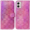 Peňaženkové kožené puzdro Colorful na Motorola Moto G13 / G23 / G53 5G - Ružová Peňaženkové kožené puzdro Colorful na Motorola Moto G13 / G23 / G53 5G - Ružová