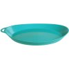 Lifeventure Plastový tanier Ellipse Plate, teal Lifeventure Plastový tanier Ellipse Plate, teal