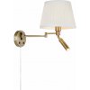 Markslöjd Pivot nástenná lampa 1x60 W mosadzná 109017 Markslöjd Pivot nástenná lampa 1x60 W mosadzná 109017