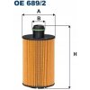 Filtron OE 689/2 Olejový filter Filtron OE 689/2 Olejový filter