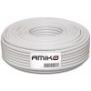 AMIKO RG6W100CCS koaxiálny kábel AMIKO RG6W100CCS koaxiálny kábel