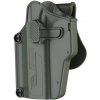 Amomax Opaskové polymérové univerzálné puzdro Per-Fit - Olive Drab, ľavé Amomax Opaskové polymérové univerzálné puzdro Per-Fit - Olive Drab, ľavé