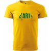 Malfini triko s potiskem Art yellow Malfini triko s potiskem Art yellow