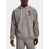 Pánska mikina Under Armour UA Pjt Rck HG Hwt Terry Hdy Šedá LG Pánska mikina Under Armour UA Pjt Rck HG Hwt Terry Hdy Šedá LG