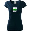 Turistická značka - zelená - Dámske tričko Pure - XS ( Tmavomodrá (veľmi tmavá - skoro čierna) ) Turistická značka - zelená - Dámske tričko Pure - XS ( Tmavomodrá (veľmi tmavá - skoro čierna) )