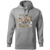 Zvieratká na triku - Mikina pánska Cape s kapucňou - 4XL ( Tmavosivý melír ) Zvieratká na triku - Mikina pánska Cape s kapucňou - 4XL ( Tmavosivý melír )