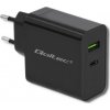 QOLTEC 51717 Charger 45W 5-20V 2.25-3A USB typ C PD USB Black QOLTEC 51717 Charger 45W 5-20V 2.25-3A USB typ C PD USB Black