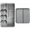Příborník Verk 07194 Organizér na příbory šedý Příborník Verk 07194 Organizér na příbory šedý